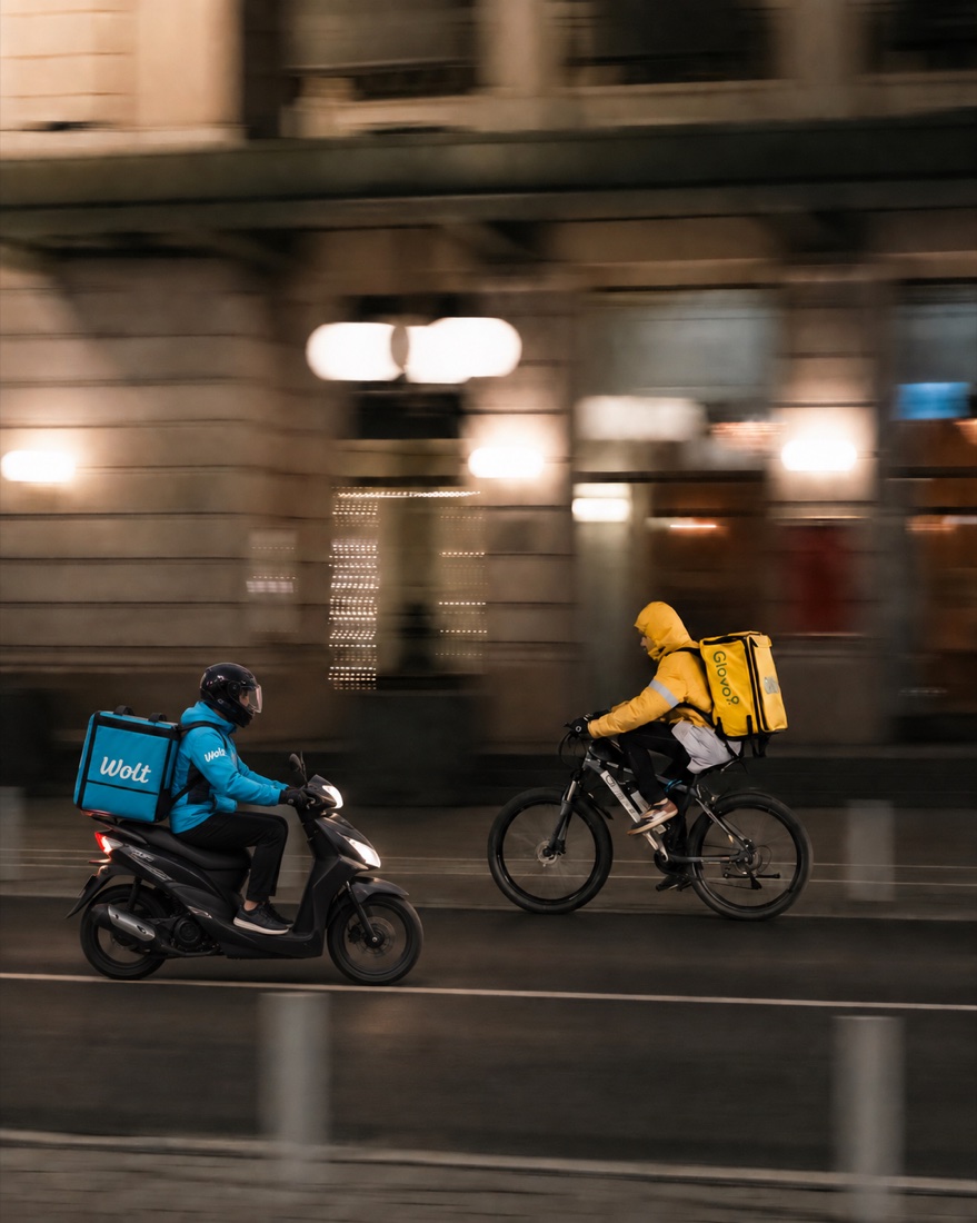 Wolt & Glovo · Belgrade